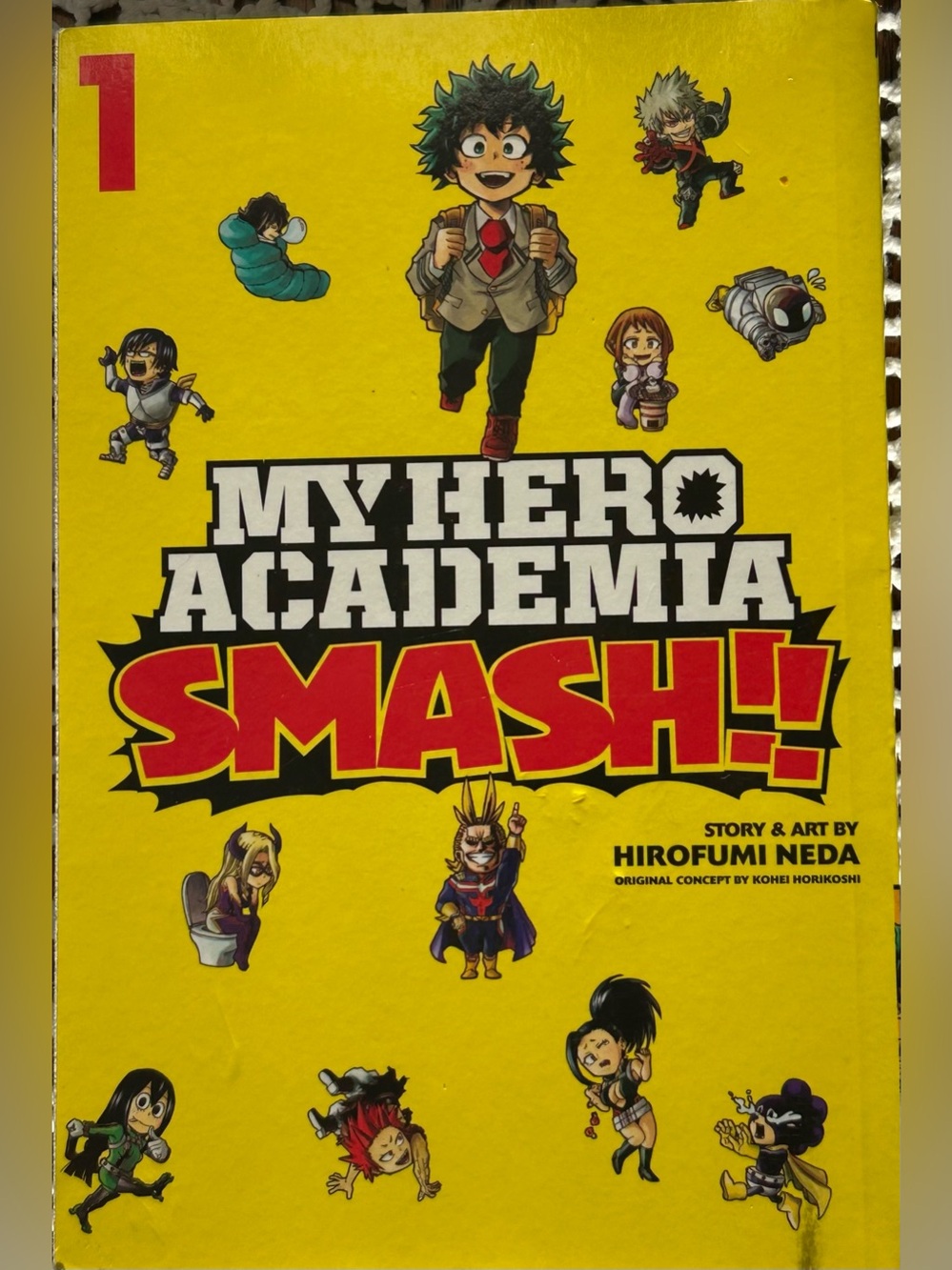 My Hero Academia Smash Manga Hirofumi Neda English Paperback Graphic Novel